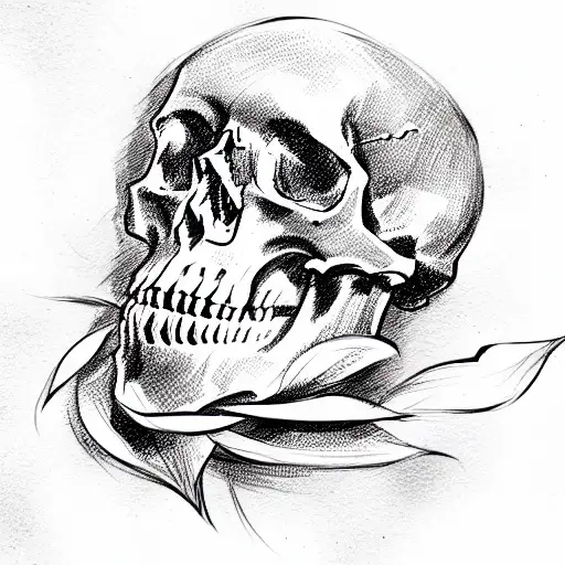 Skull And Roses