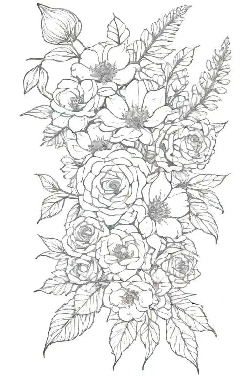 Birth Flower Bouquet