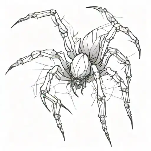 Spider Crawling Down Shoulder