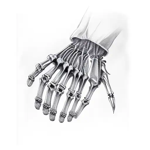 Hand Skeleton Xray