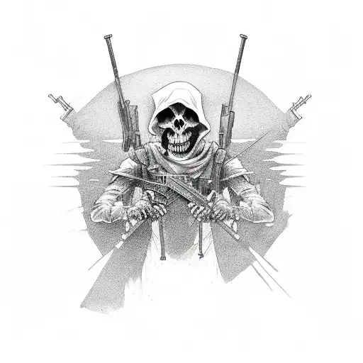 Grim Reaper With Sniper