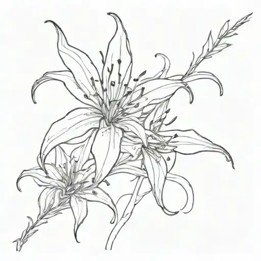 Spider Lilly Flower