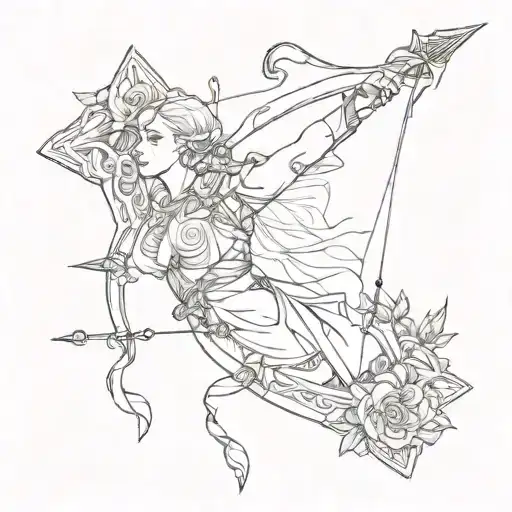 Bow And Arrow Wrapped