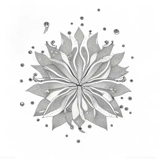 Cinnamom Plant With Sparkles