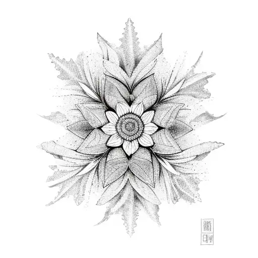 Winter Flower And Nature