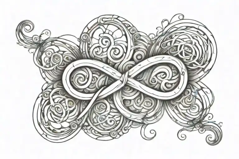 Infinity Symbol Names Written