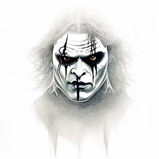 Eric Draven From The Crow 1994 Shoots Shotgun