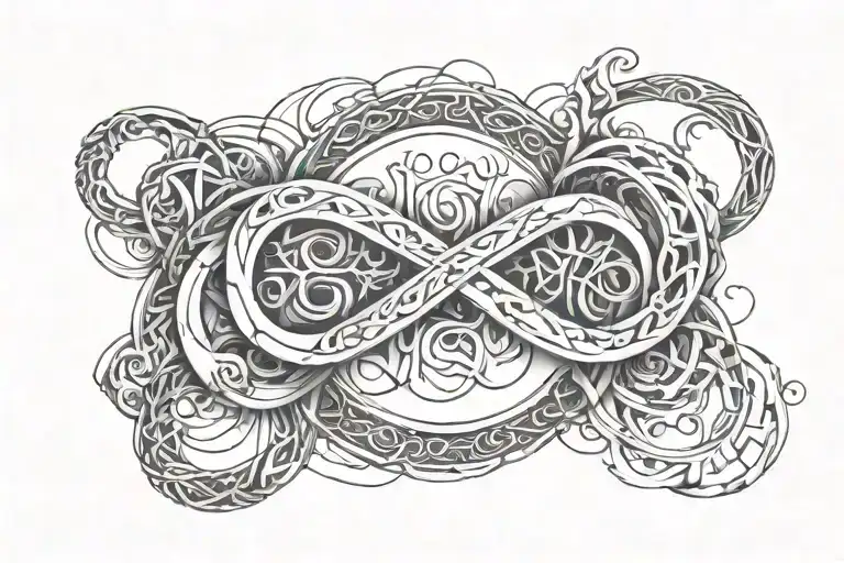 Infinity Symbol Names Written
