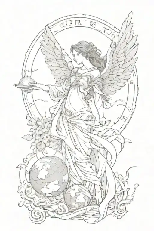 Angel And Earth