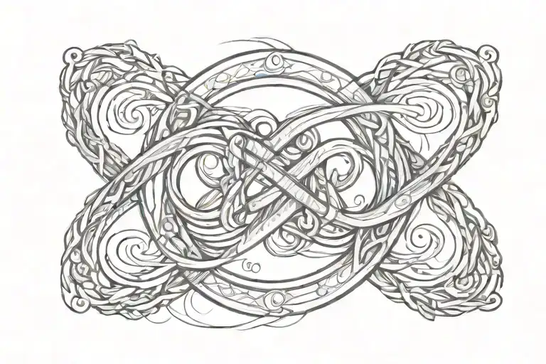 Infinity Symbol Drawn
