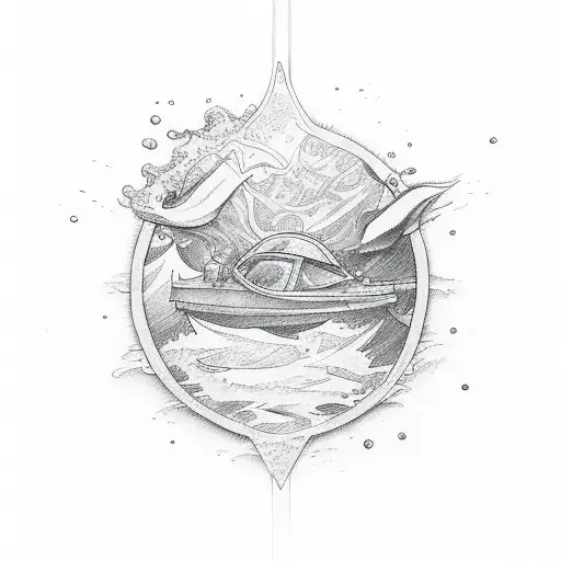 Swimming In Calm Water