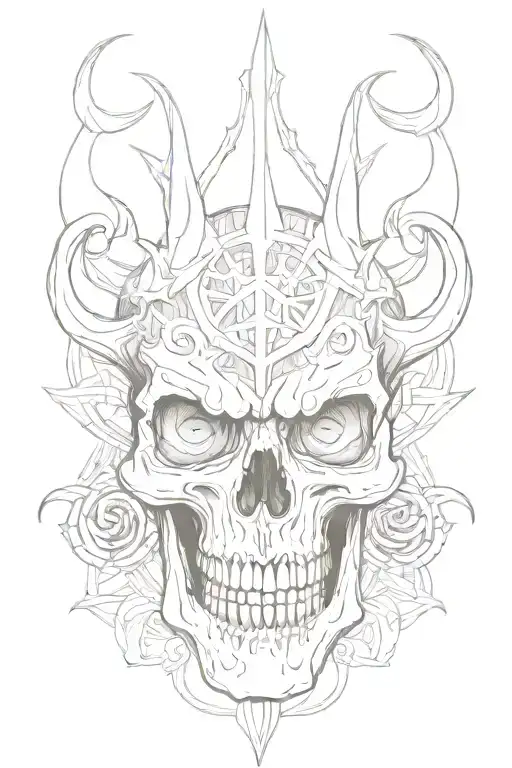 Satanic Skull