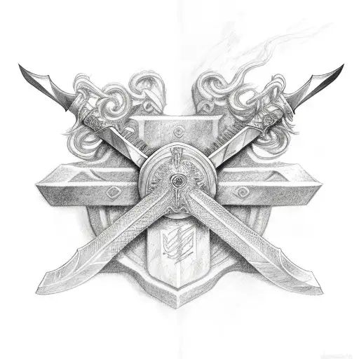 Claymore Sword For Arm