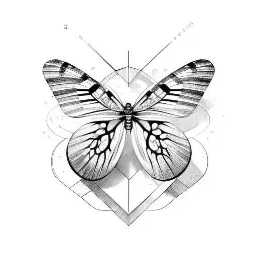 The Letter G With A Butterfly Wing