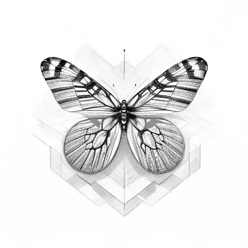 The Letter G With A Butterfly Wing