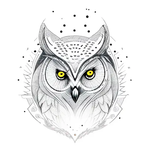 Owl And Wolf