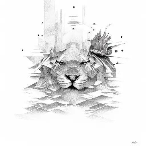 Abstract Representation Of Silence