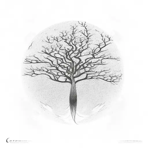 Family Tree In The Cosmos