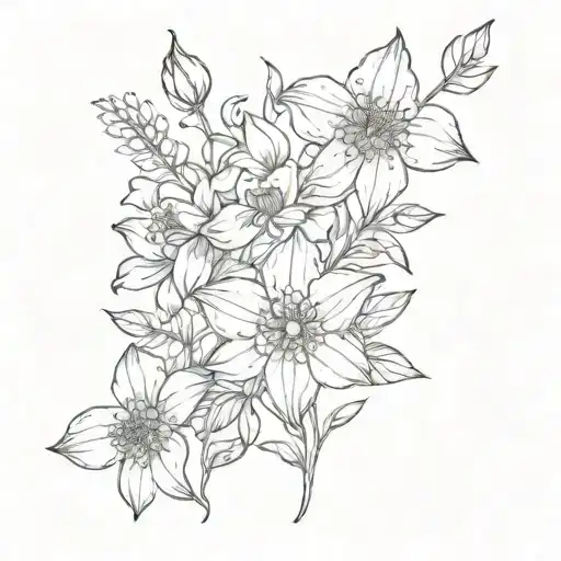 August November And June Birth Flower