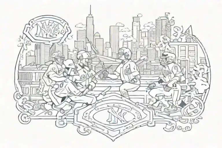 Combine New York Yankees Knicks Giants Rangers