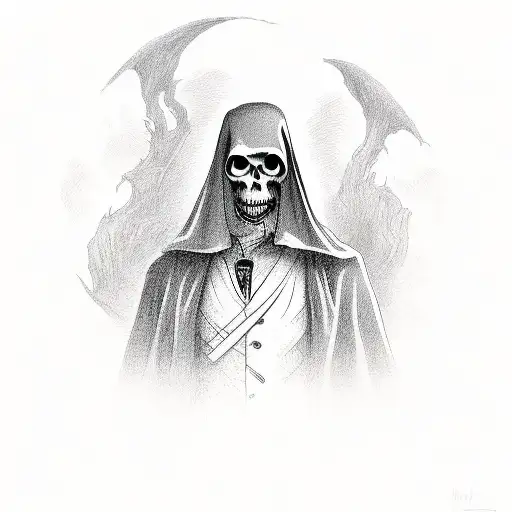 Grim Reaper With Canon