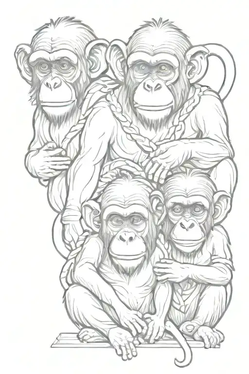 3 Wise Monkey
