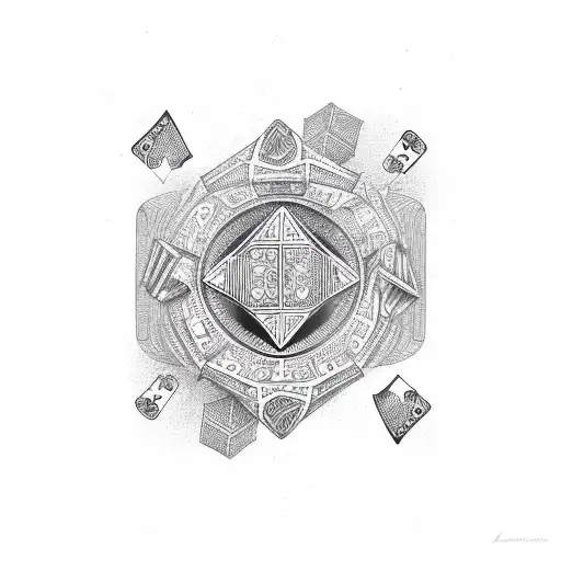 Dice And Cards Tribal