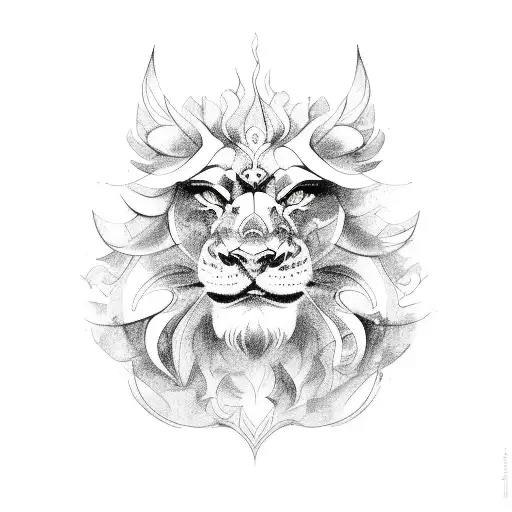 Sun Lion Fire