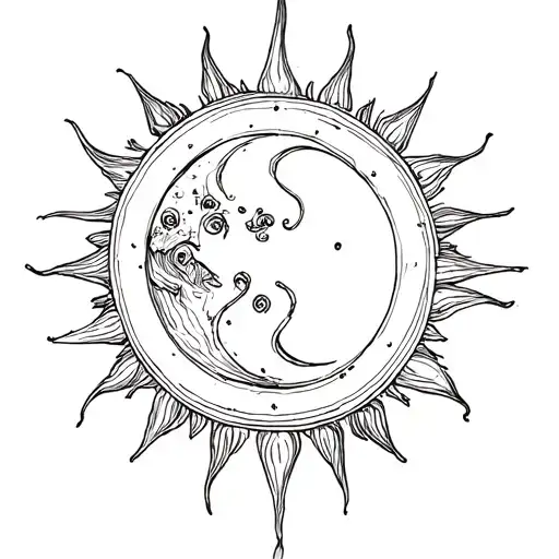 The Sun Meets The Moon