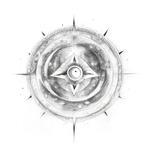 Wicca Sun Moon Stars