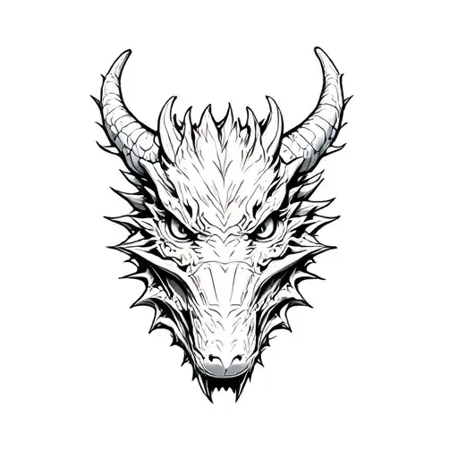 Dragon Wearing A Ski Mask Made