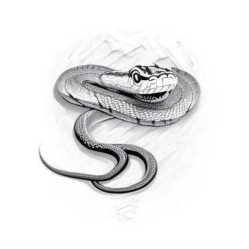 Snake Skin Whole Forearm