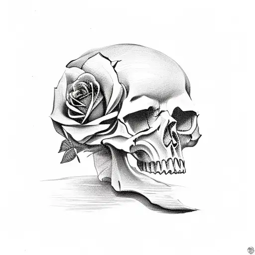 Skull And Roses