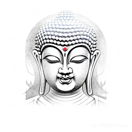 Buddha Riping His Own Fleash While Crying