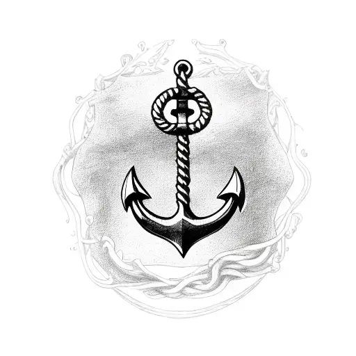 Anchor With Rope