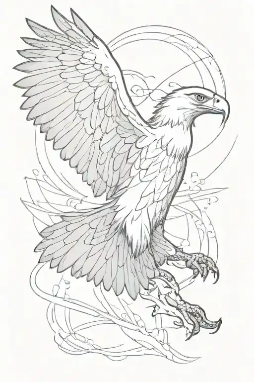 Eagle Flying