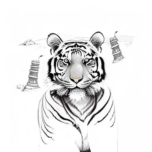 Cool Nepal And Tiger