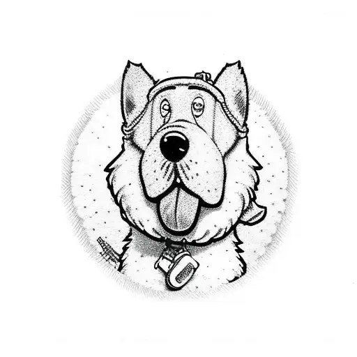 Snowy The Dog From Tintin