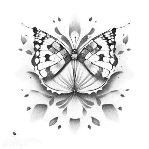 Semicolon With Butterlfies