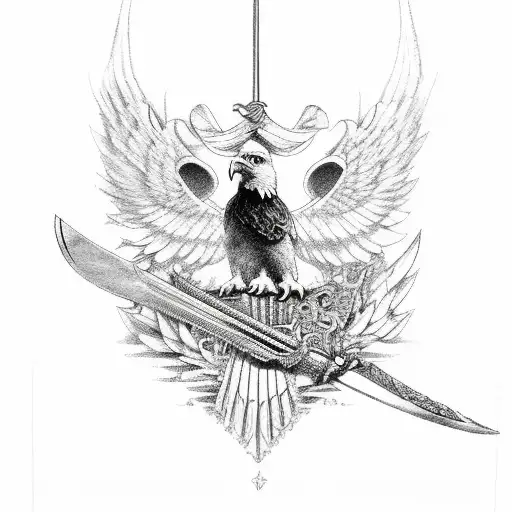 Eagle And Sword