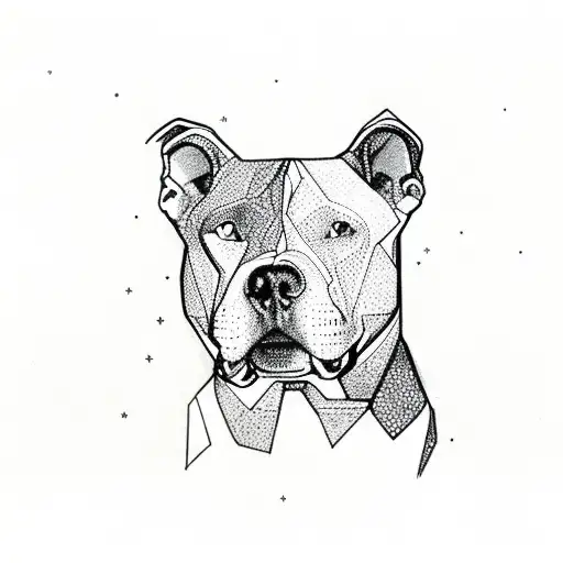 Pitbull Geometric Moon