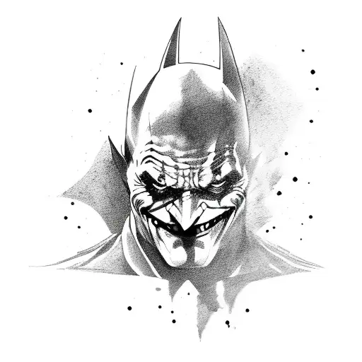 Joker And Batman Bold Statement