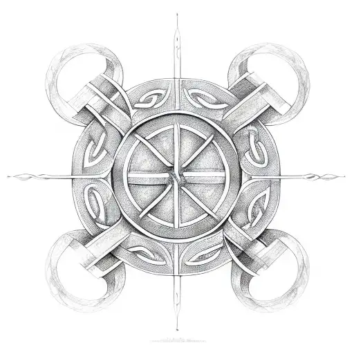 Art Deco Celtic Knot