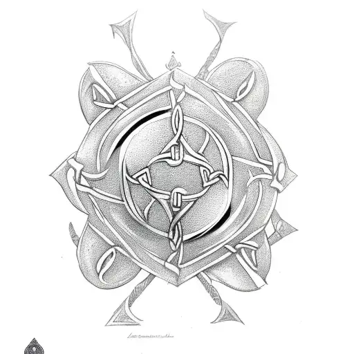 Celtic Spade With 257