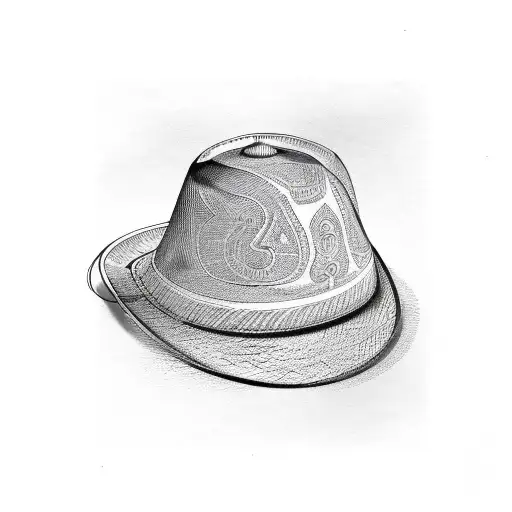 Shot Glass Wearing A Mexican Hat