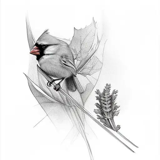 Cardinal Holding Lavender