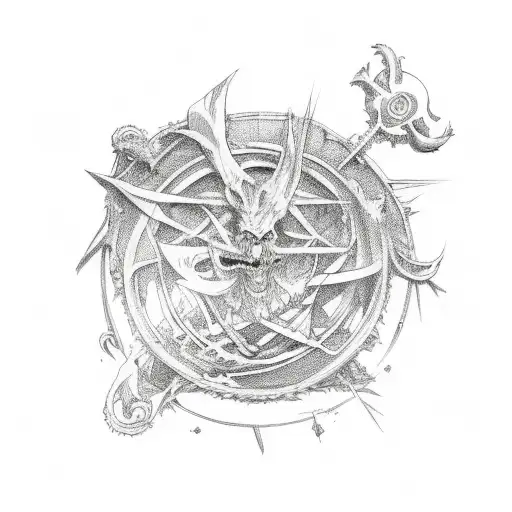 Seven Deadly Sins With A Symbol For Each Sin