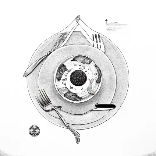 A Plate Of Food With Each Dish Representing A Zodiac Sign