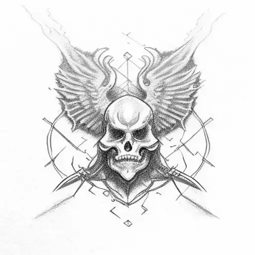 A Tiny Fire Symbol On The Neck With A Motivational Quote About Overcoming Obstacles