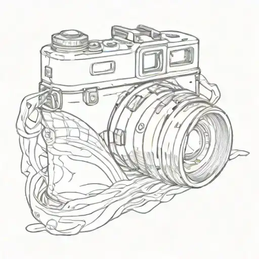 Camera Travel Themed